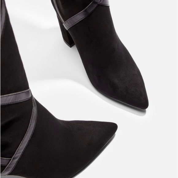 JustFab Heeled Boots (Size 7) - Picture 2 of 6